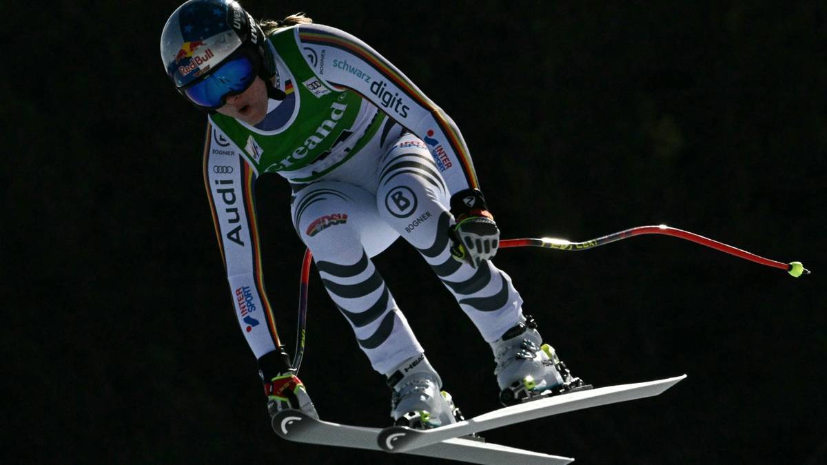 Emma Aicher bei der Abfahrt in Soldeu