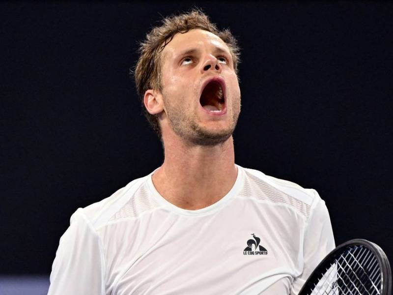 Schon im Halbfinale: Yannick Hanfmann