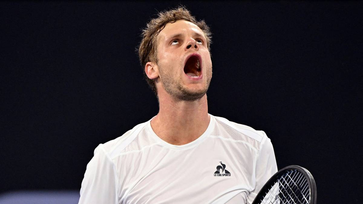 Schon im Halbfinale: Yannick Hanfmann