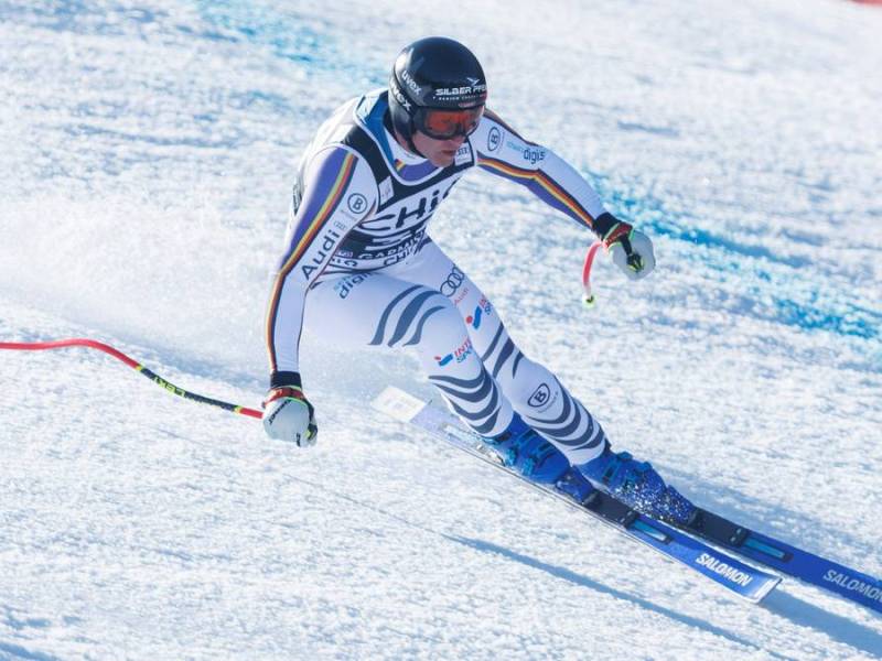 Romed Baumann auf der Kandahar in Garmisch-Partenkirchen