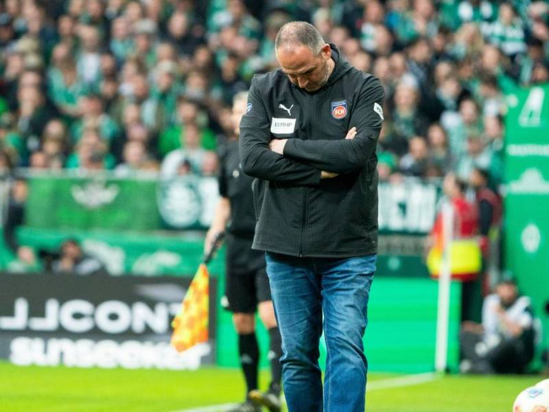 Resignation bei FCH-Coach Frank Schmidt