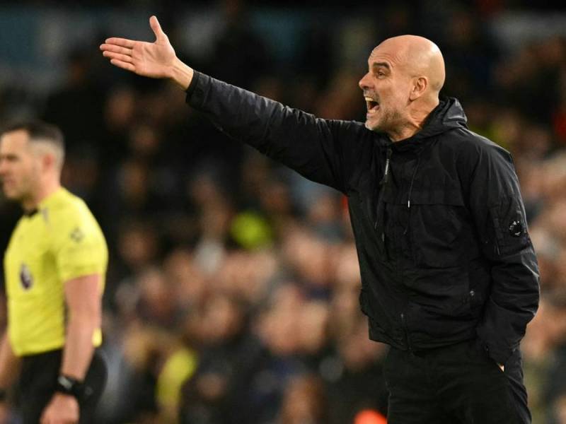 Weiter mittendrin im Titelrennen: Guardiola und City