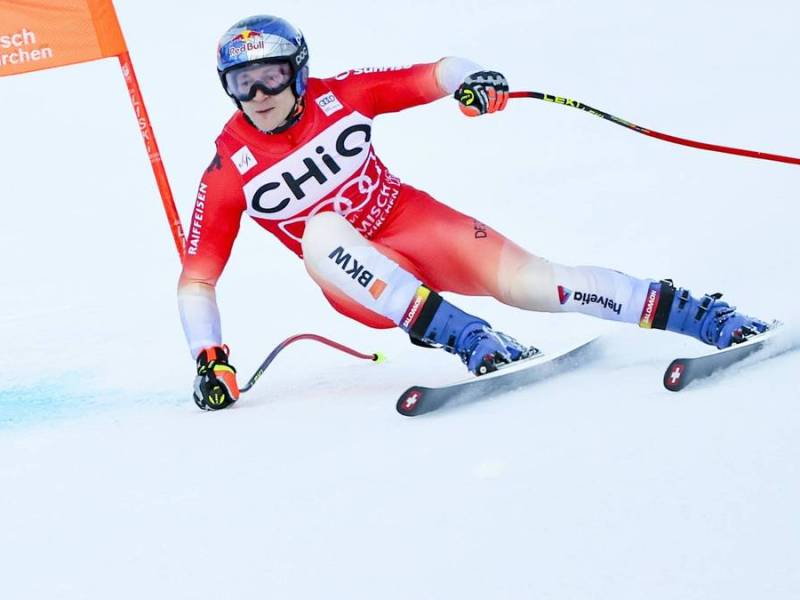 Dominator Marco Odermatt beim Training in "GAP"