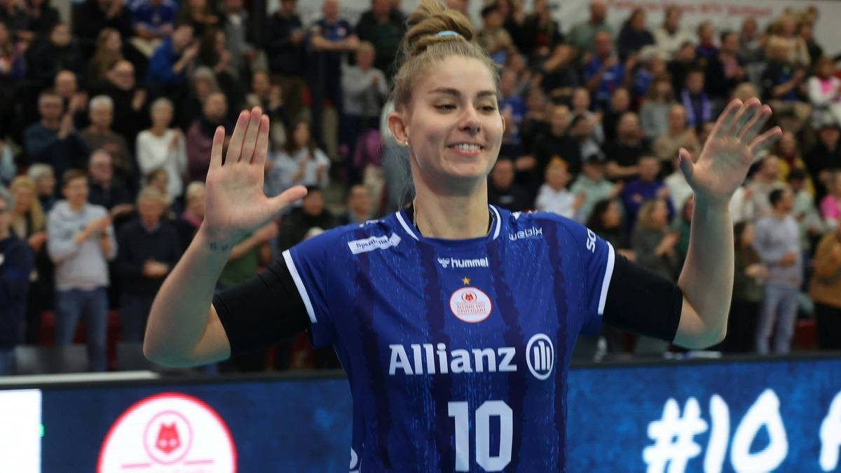 Zuspielerin Pia Kästner vom MTV Stuttgart