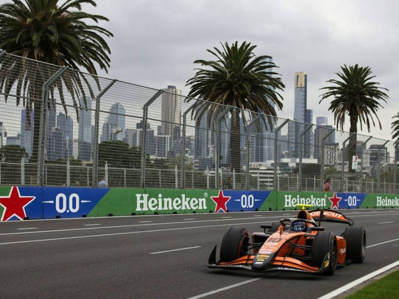 Oliver Goethe im Albert Park