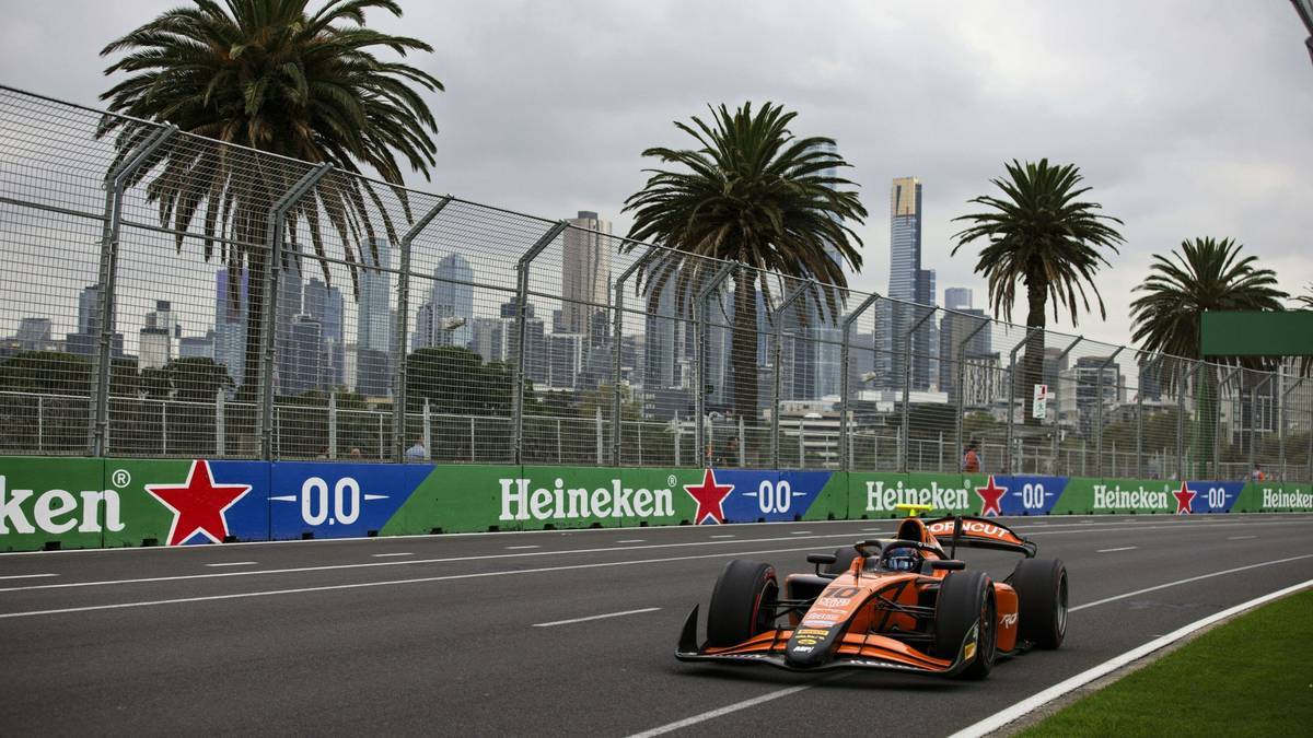 Oliver Goethe im Albert Park