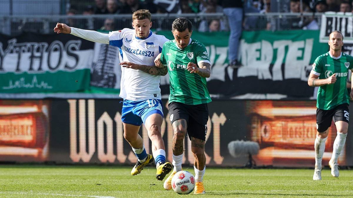 Enges Duell: Berlin gegen Münster
