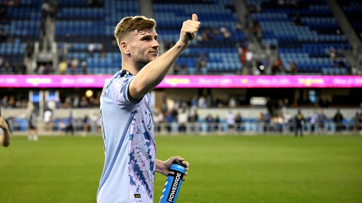 Zufrieden mit seinem Debüt: Timo Werner