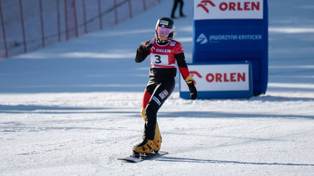 Ramona Hofmeister beim Rennen in Krynica