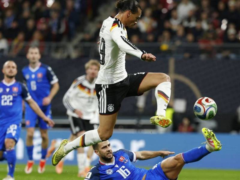 Leroy Sané gegen die Slowakei