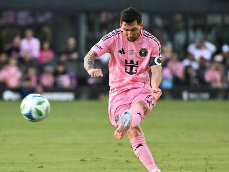 Lionel Messi im MLS-Finale gegen die Caps