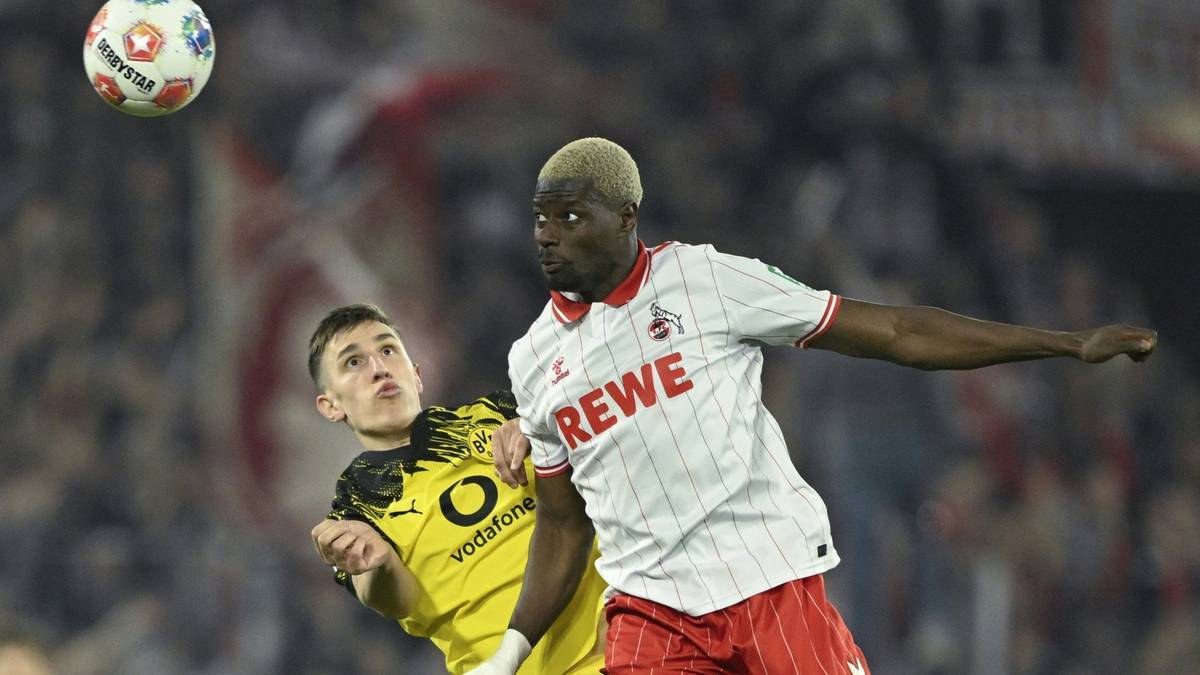 Umkämpftes Duell: Köln gegen Dortmund