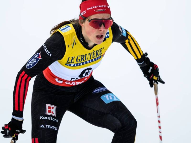 Coletta Rydzek ist zufrieden