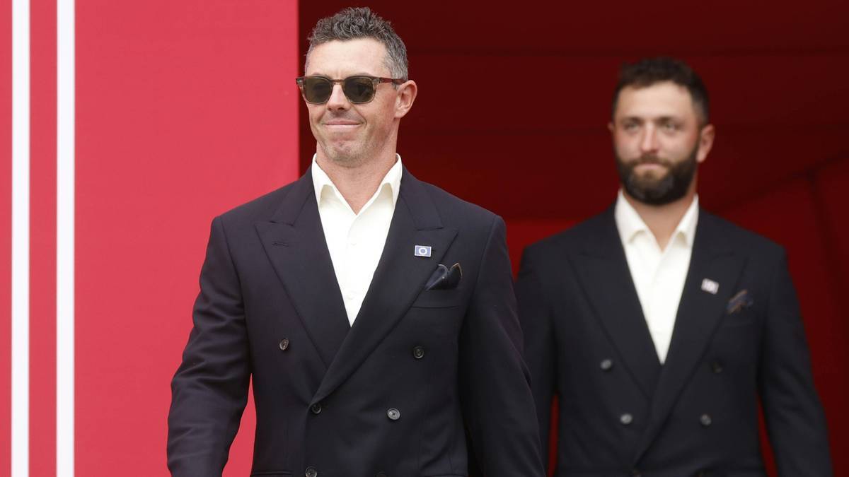 Dicke Luft zwischen McIlroy (l.) und Rahm (r.)
