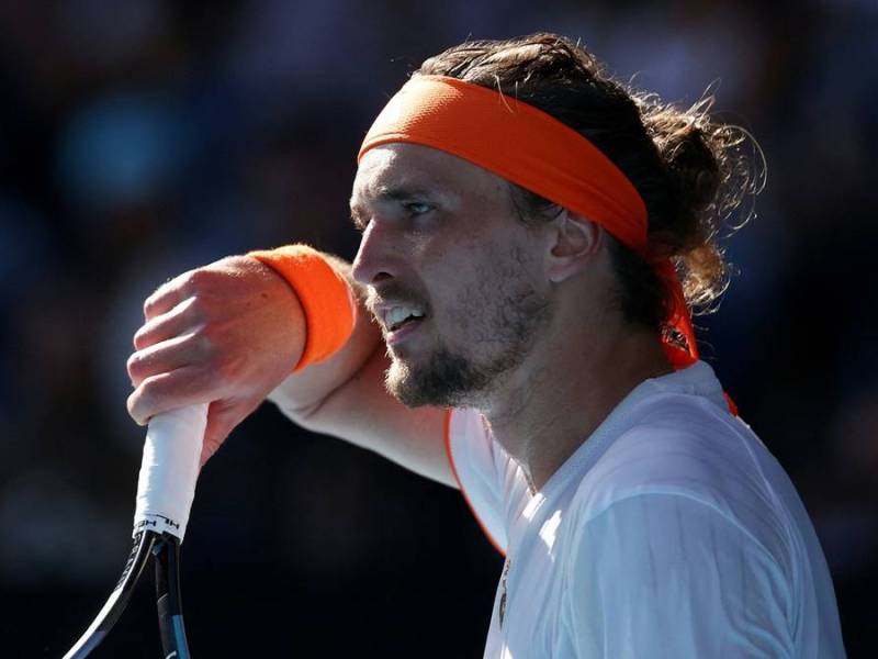 Der deutsche Tennisspieler Alexander Zverev