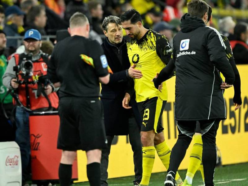Emre Can mit Trainer Niko Kovac