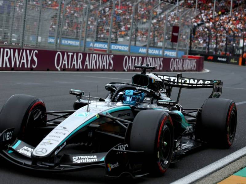 George Russell im Albert Park