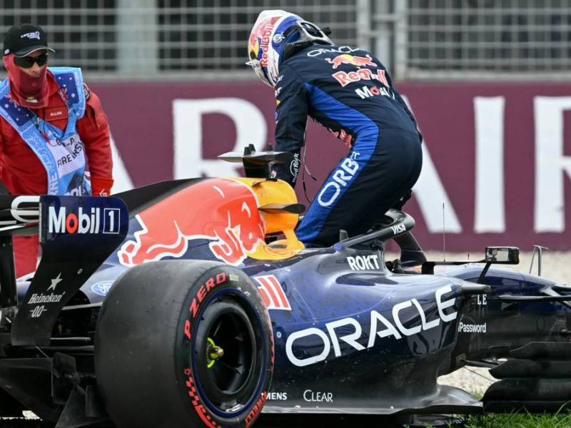 Früh Schluss für Max Verstappen