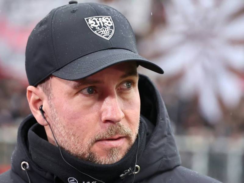 VfB-Trainer Sebastian Hoeneß