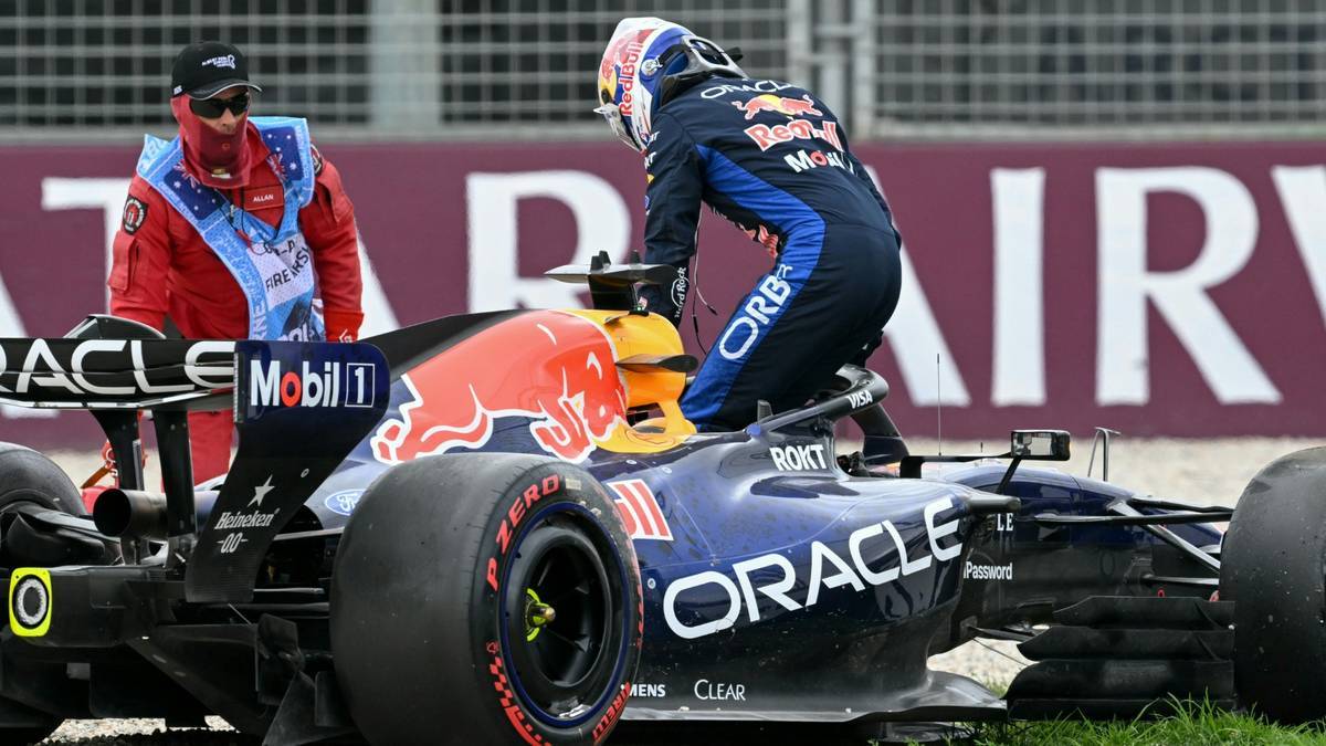 Früh Schluss für Max Verstappen