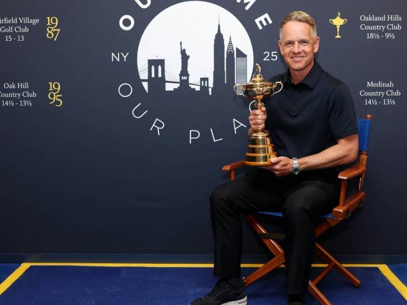 Wieder Kapitän: Luke Donald