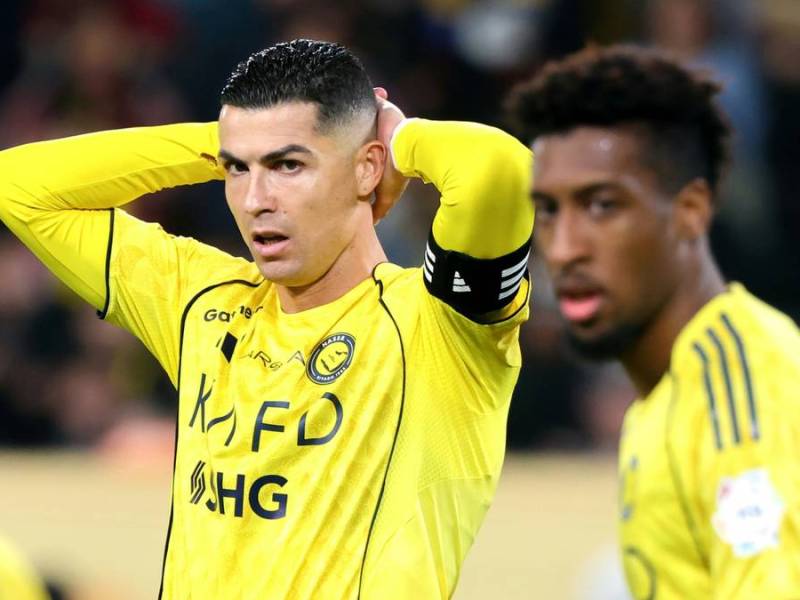 Verletzt: Cristiano Ronaldo (l.) neben Kingsley Coman