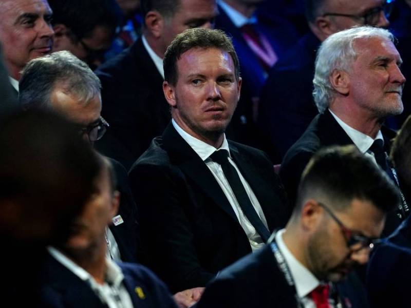 Julian Nagelsmann bei der WM-Auslosung in Washington