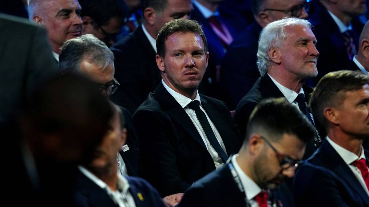 Julian Nagelsmann bei der WM-Auslosung in Washington