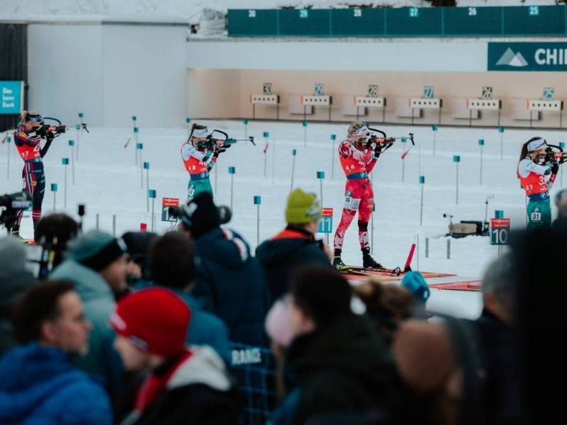 Der Schießstand in Ruhpolding