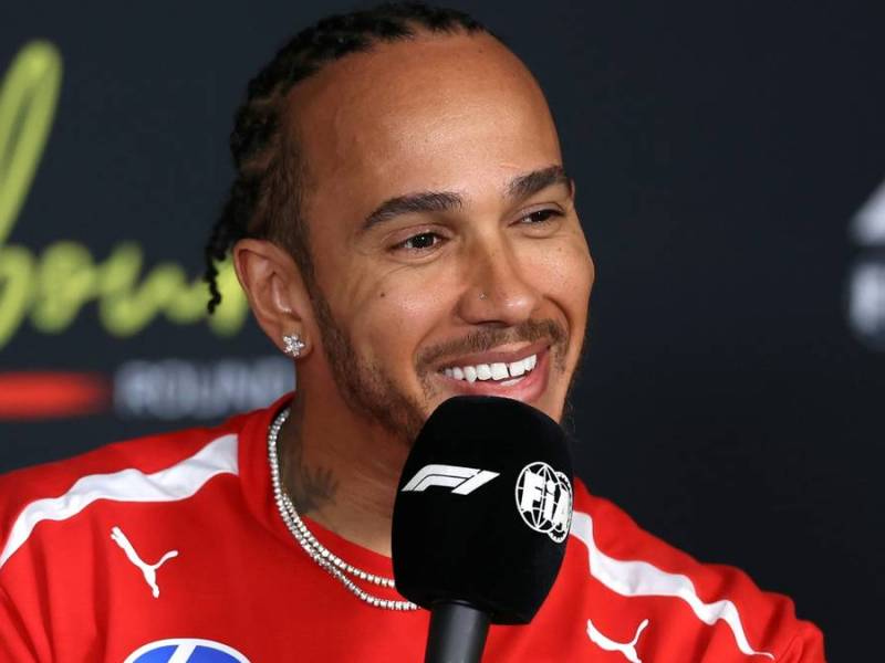 Lewis Hamilton am Donnerstag in Melbourne