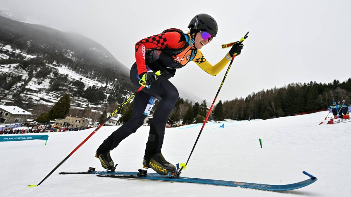 Tatjana Paller bei den Winterspielen in Bormio
