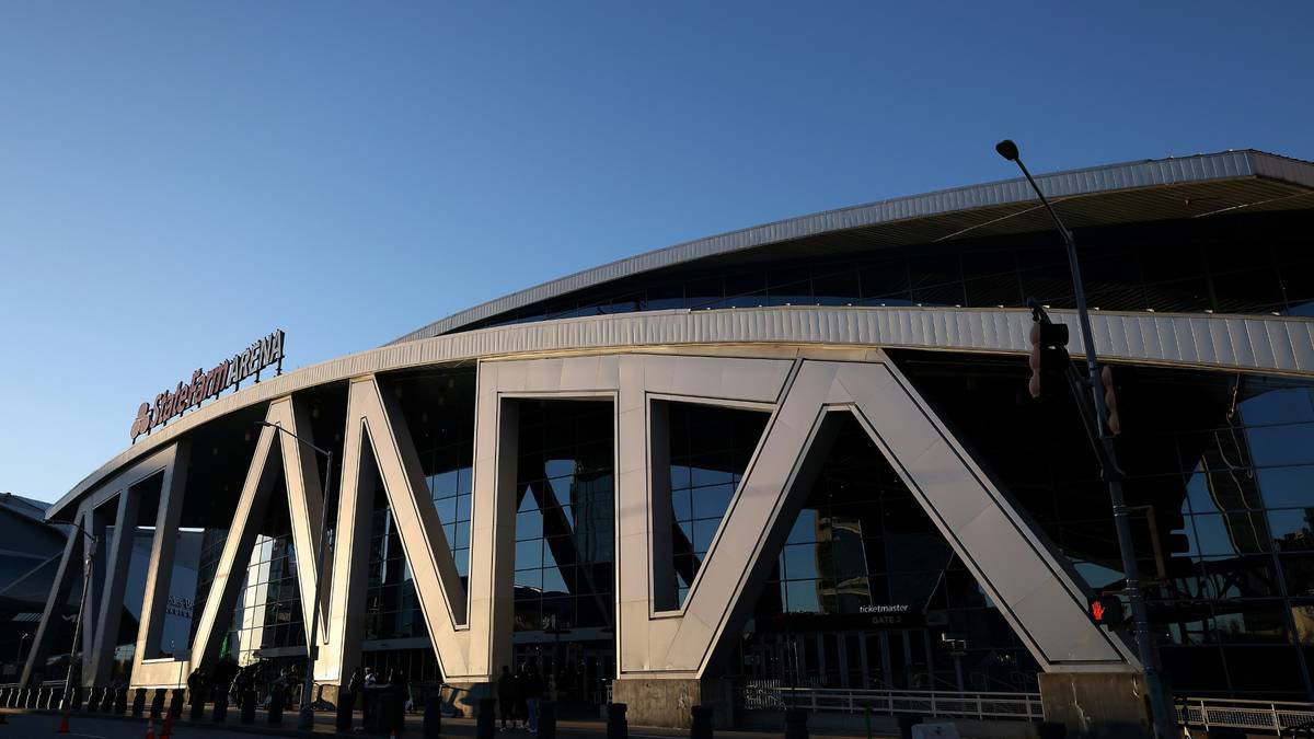 Die State Farm Arena der Hawks