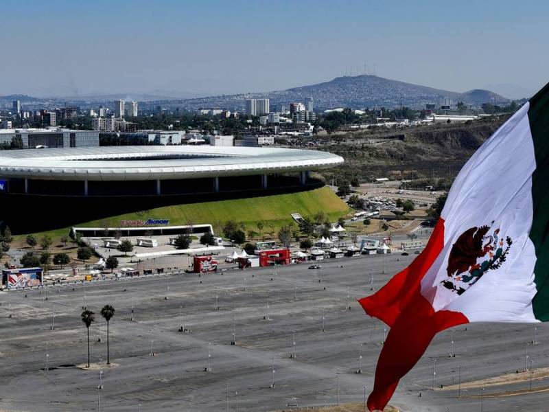 Das Stadion in Guadalajara