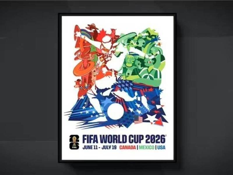 Das offizielle Poster der WM 2026