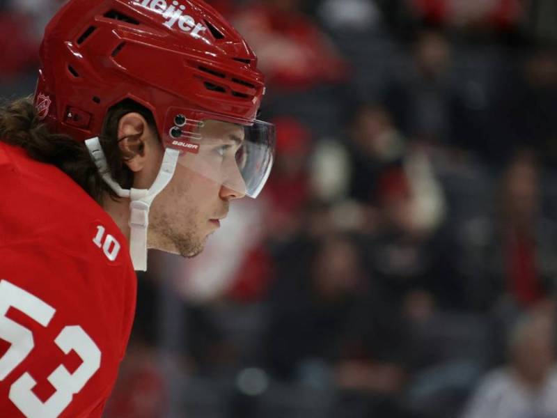 Siegreich mit Detroit: Moritz Seider