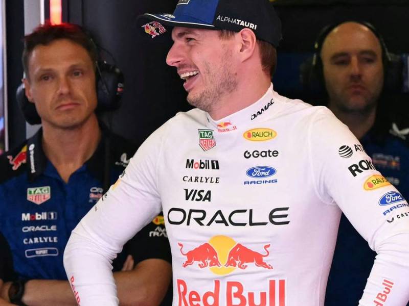 Max Verstappen startet auf dem Nürburgring