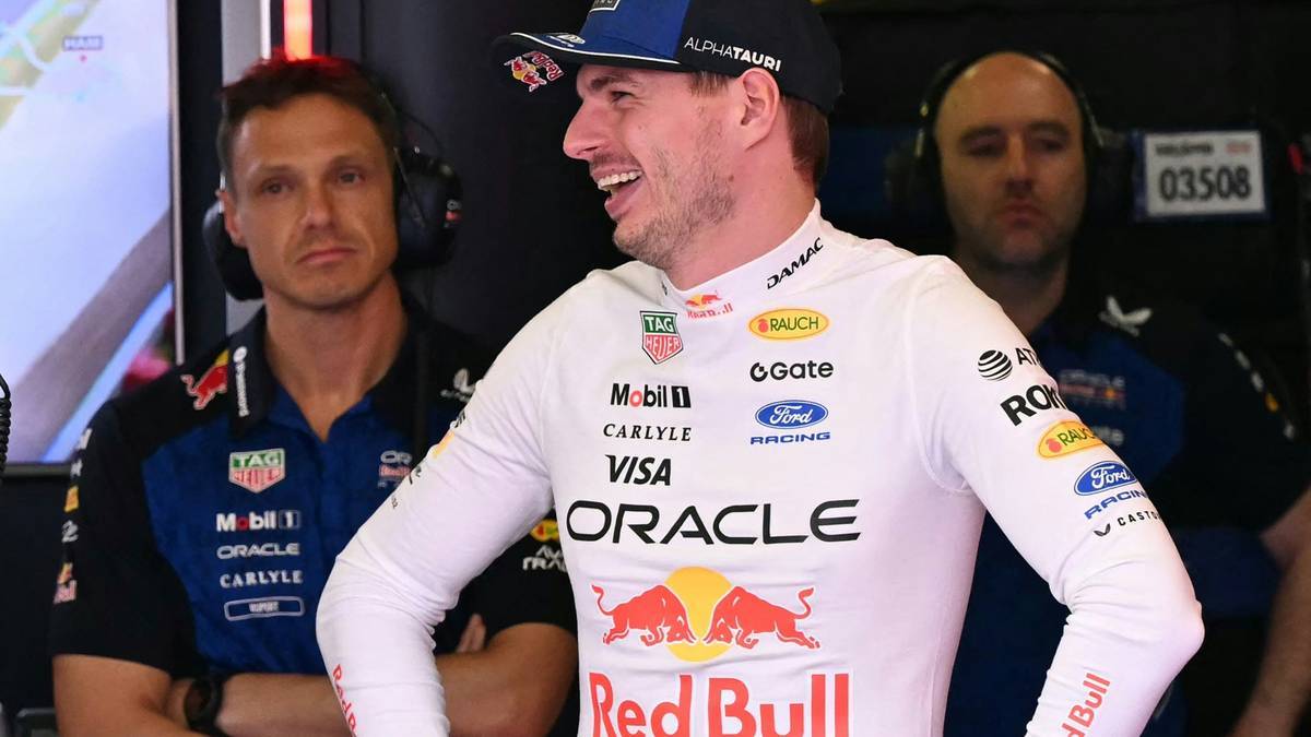 Max Verstappen startet auf dem Nürburgring